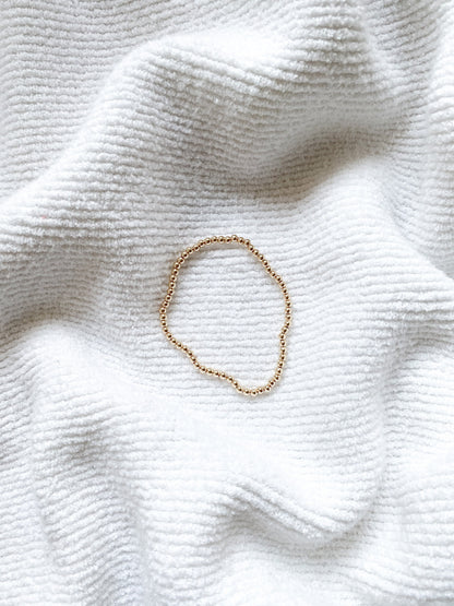 Bracelet à superposer en or laminé 14K de 3 mm