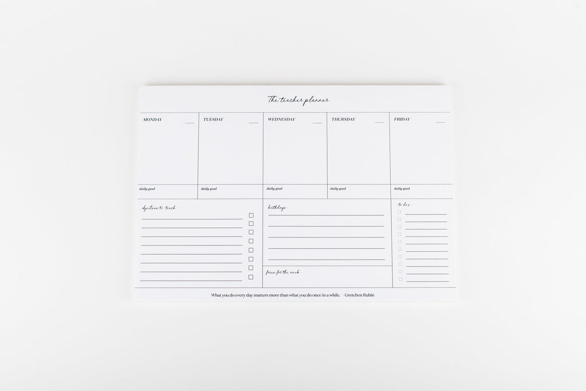 The Teacher Planner