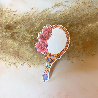 Autocollant Miroir Vintage