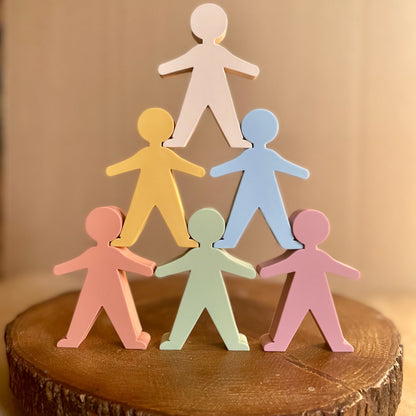 Silicone Stacking Man