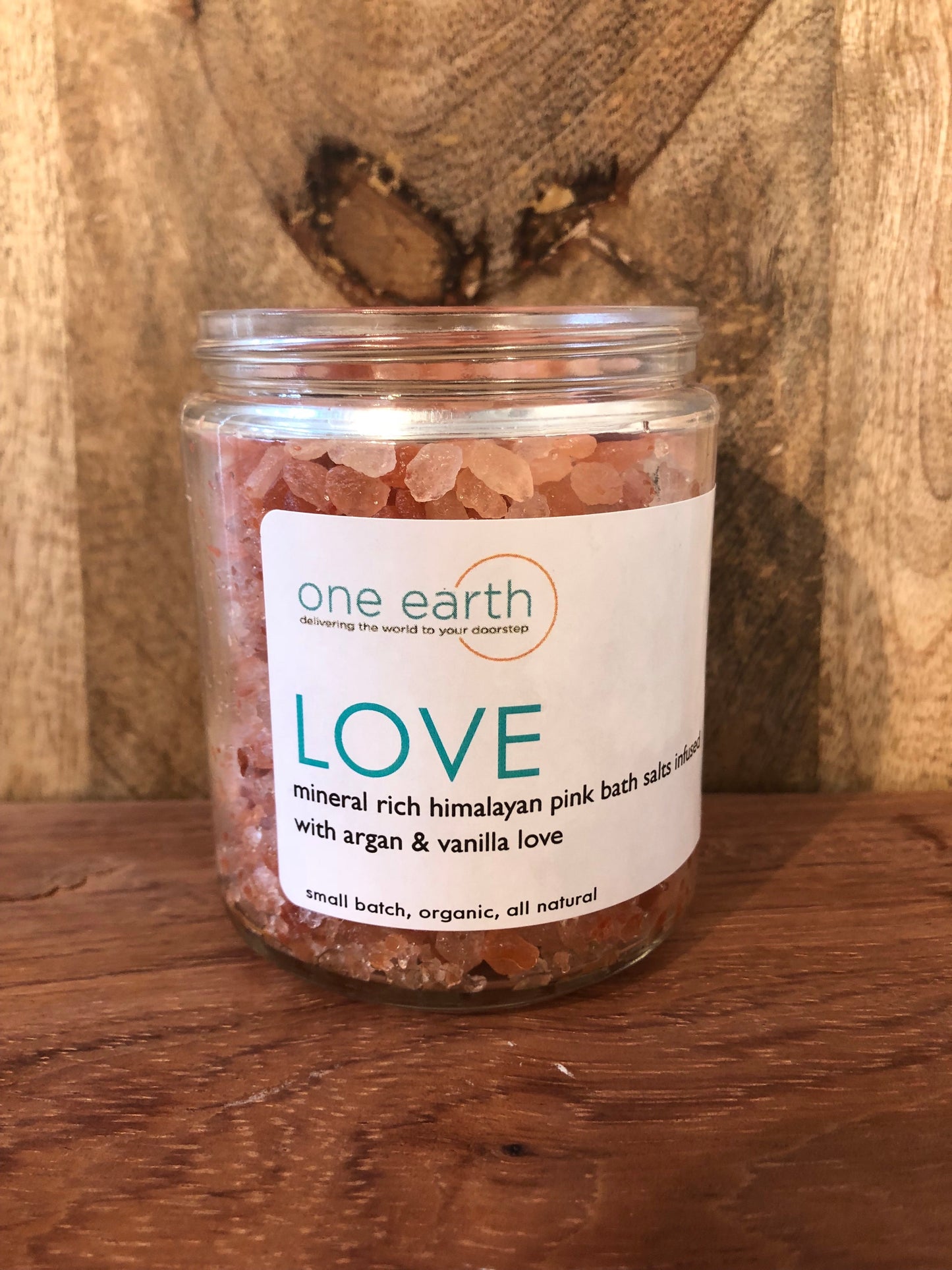 Sel de bain à l'huile d'argan - Vanille