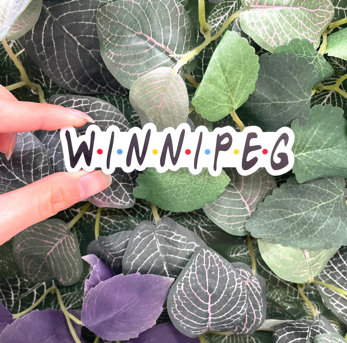 Winnipeg Friends Sticker