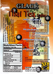 Thai Tea Latte Mélange 4-en-1 pour Bubble Tea / Latte et Frappé - Préparation en Poudre Multi-Usages pour Boissons - Livraison Gratuite au Canada pour les Commandes de Plus de 199 CAD