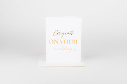 Congrats on your Wedding Day