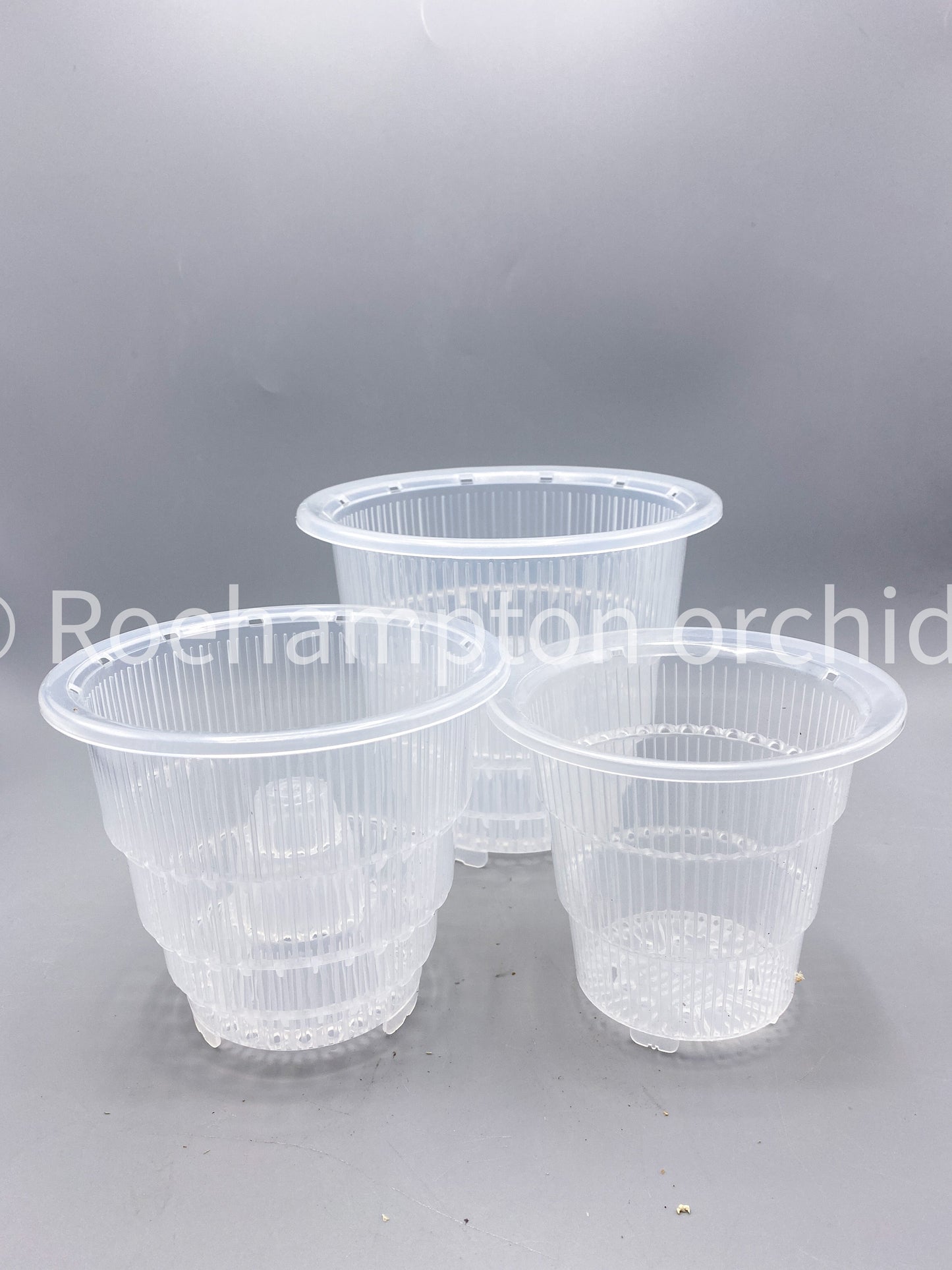 Pots ultra-aérés transparents