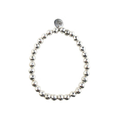 Bracelet en hématite argentée