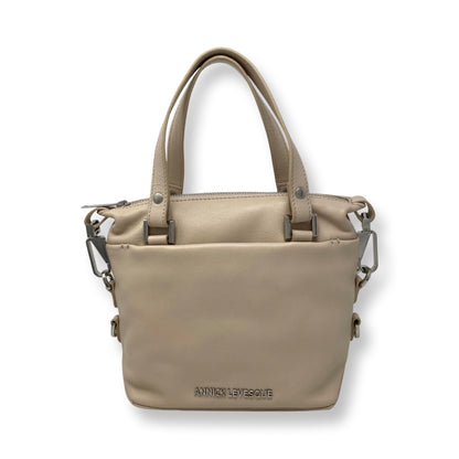 Beige Leather Handbag, Kate