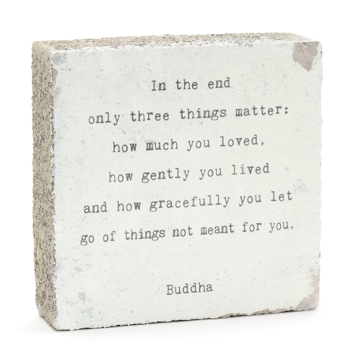 Art Block - Little Gem - In The End (Buddha)