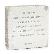 Art Block - Little Gem - In The End (Buddha)