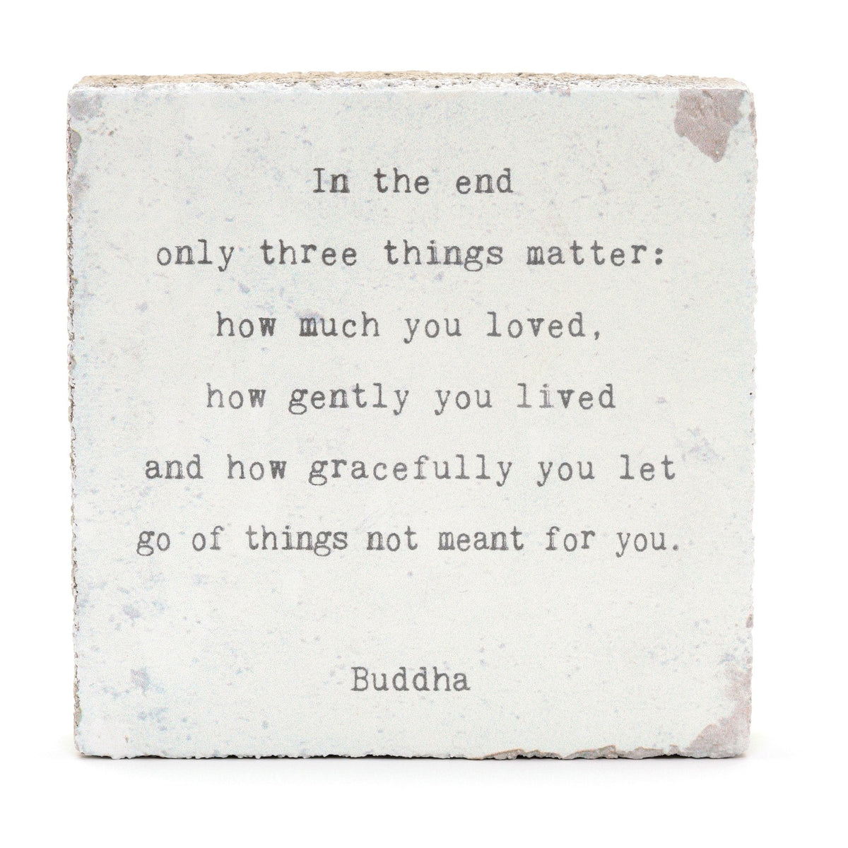 Art Block - Little Gem - In The End (Buddha)