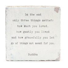 Art Block - Little Gem - In The End (Buddha)