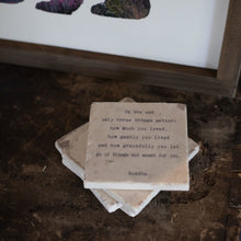 Marble Coasters - Little Gem - In The End (Buddha)