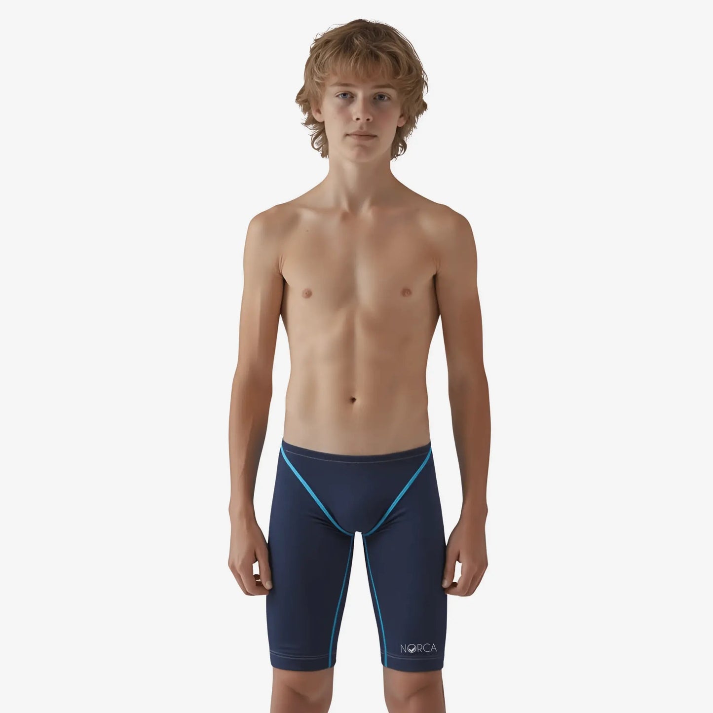 Maillot de bain de compétition Norca StealthLine Indigo pour homme