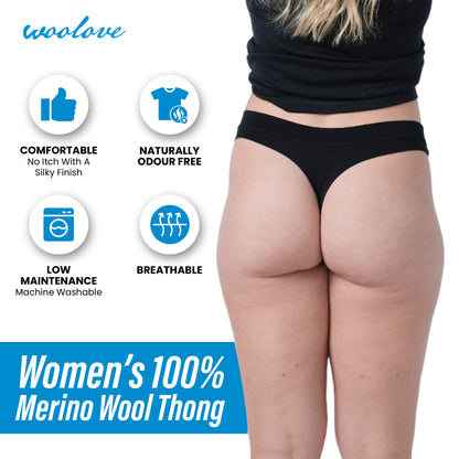 String en laine mérinos pour femme
