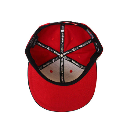Origines - Casquette Snapback Rouge/Noire TCG The Cap Guys / Exclusivités Inspirées