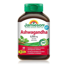 Ashwagandha - Résiste au stress & Améliore la mémoire 6000mg (60 Gélules)