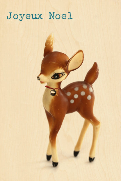 Wood Postcard - Joyeux Noel