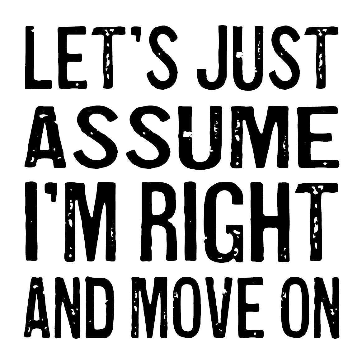 Coasters or Magnets - Just Assume