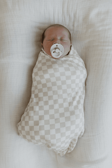 Lange en bambou parfait Kayla Checkers