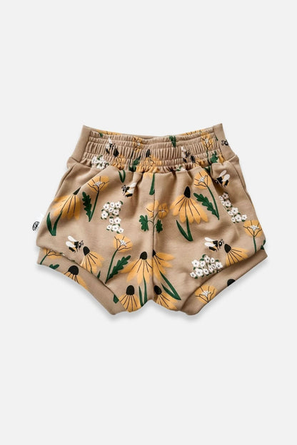 Baby Bamboo High-Waisted Shorties | Bumblebee Meadow