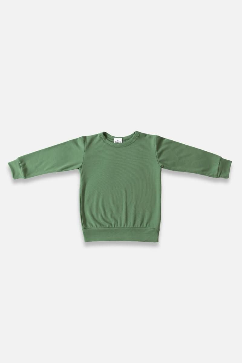 Baby Bamboo Pullover | Terracotta