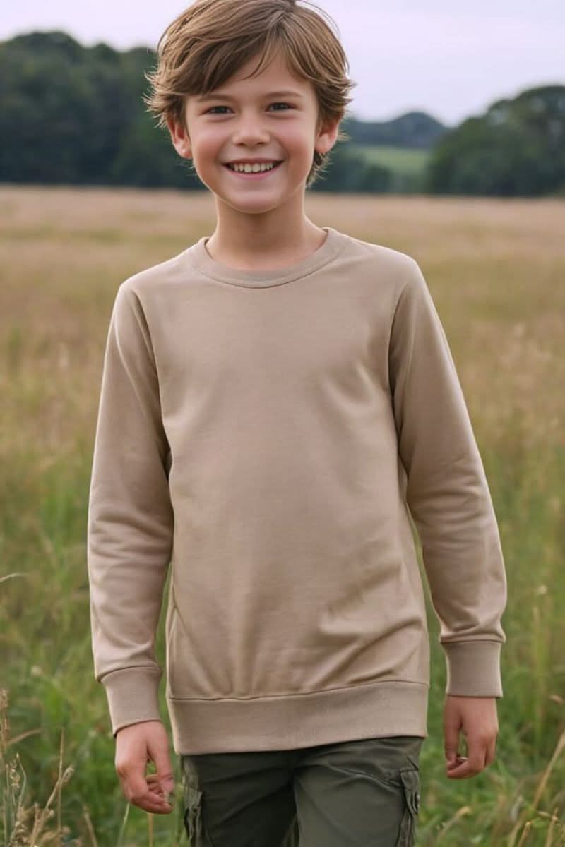 Baby Bamboo Pullover | Terracotta