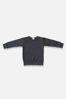 Baby Bamboo Pullover | Charcoal