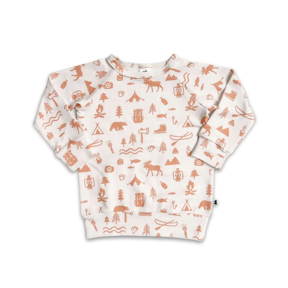 Baby/Kids' Bamboo Raglan Pullover | Bumblebee Meadow