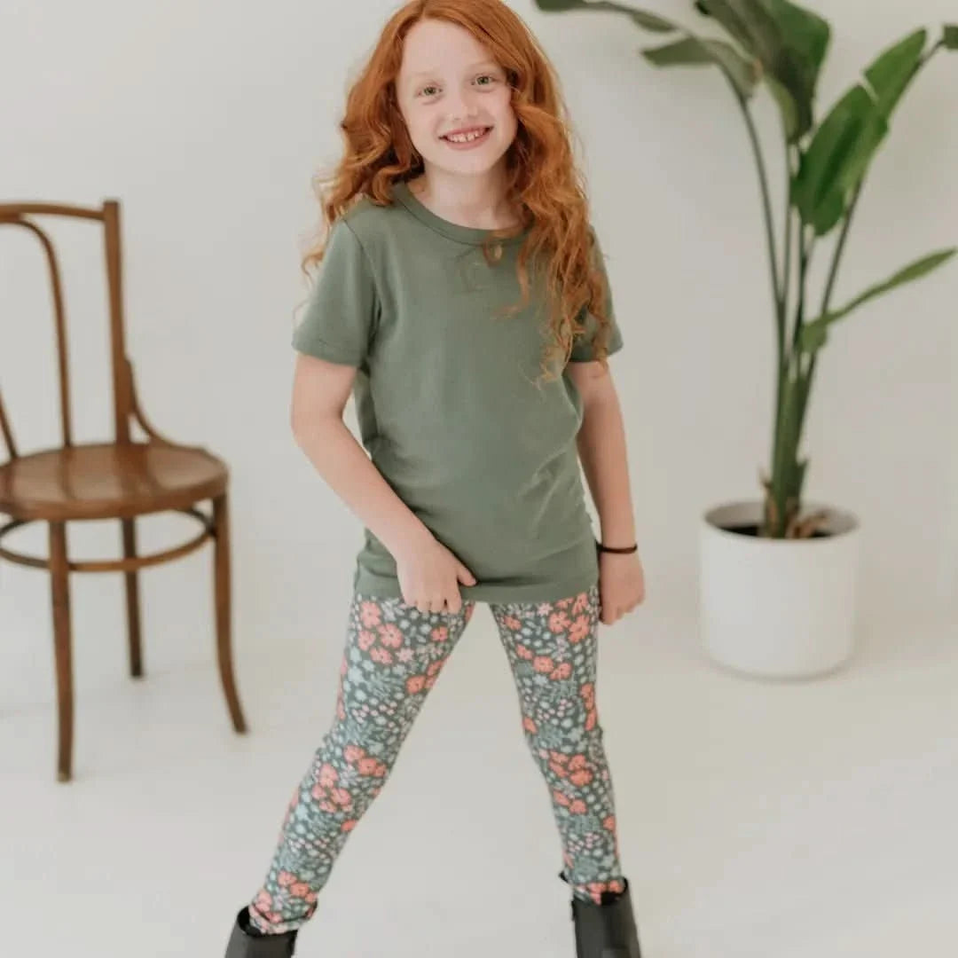 Baby/Kids' Bamboo T-Shirt | Rose