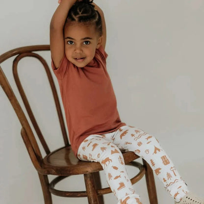 Baby/Kids' Bamboo T-Shirt | Leaf Green