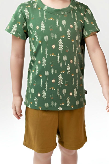 Baby/Kids' Bamboo T-Shirt | Garden Snakes