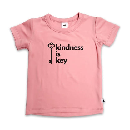 Baby/Kids Graphic Bamboo T-Shirt | Be You On Classic Blue