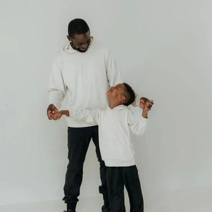 Kids' Lightweight Bamboo Hoodie With Side Seam Pockets | Black