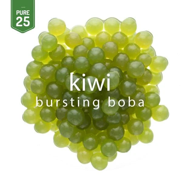Boba éclatant de kiwi Pure25 - Billes de fruits - Bossen - Canada - Livraison gratuite au Canada pour les commandes de plus de 199 CAD