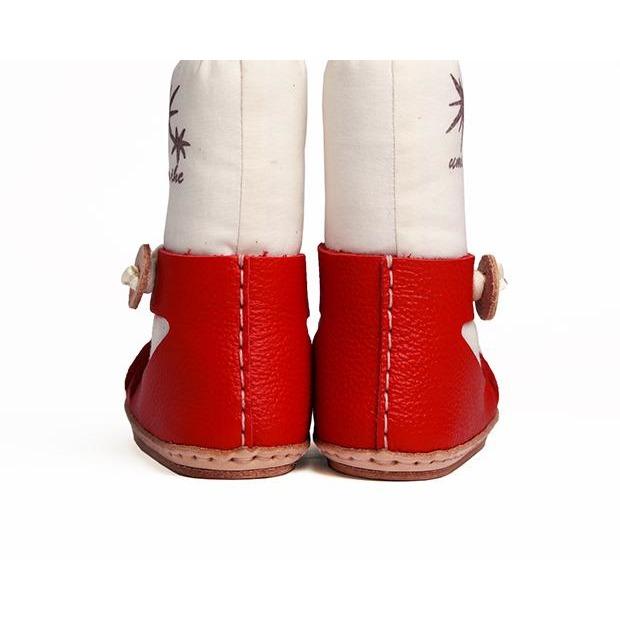 Umeloihc Koma 12 cm, kit premiers chaussons pour bébés, rouge