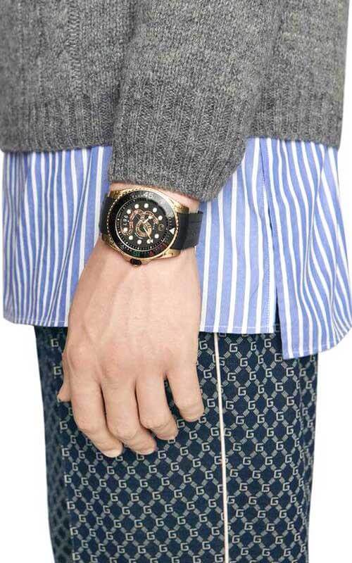 Montre Homme Gucci Dive YA136219
