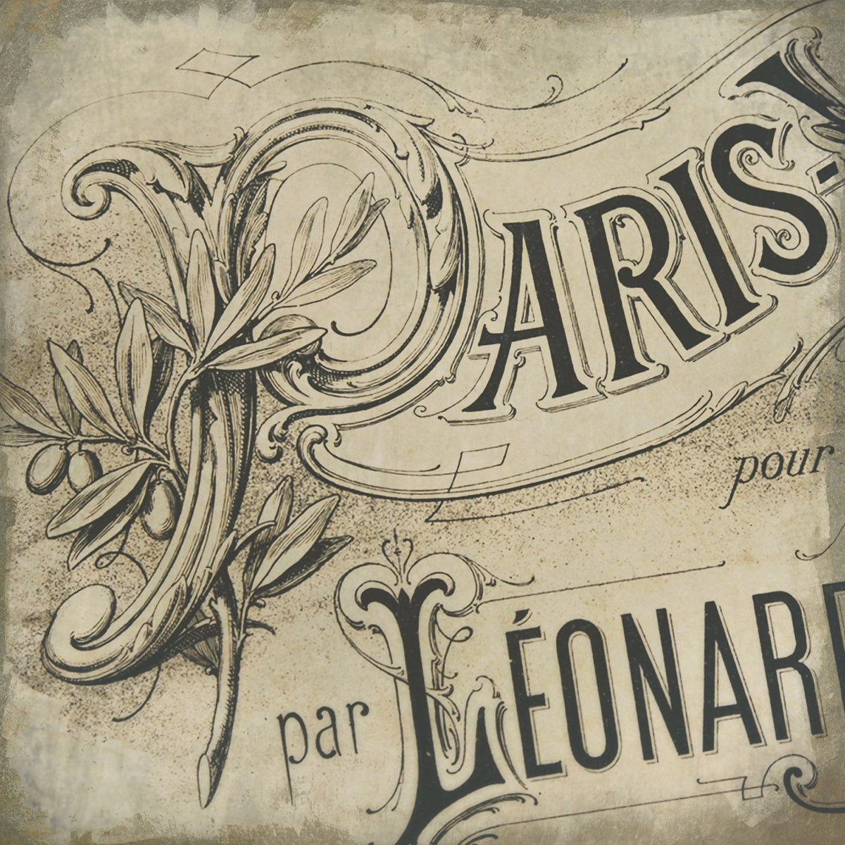 Marble Coasters - Lost & Found - Paris Label