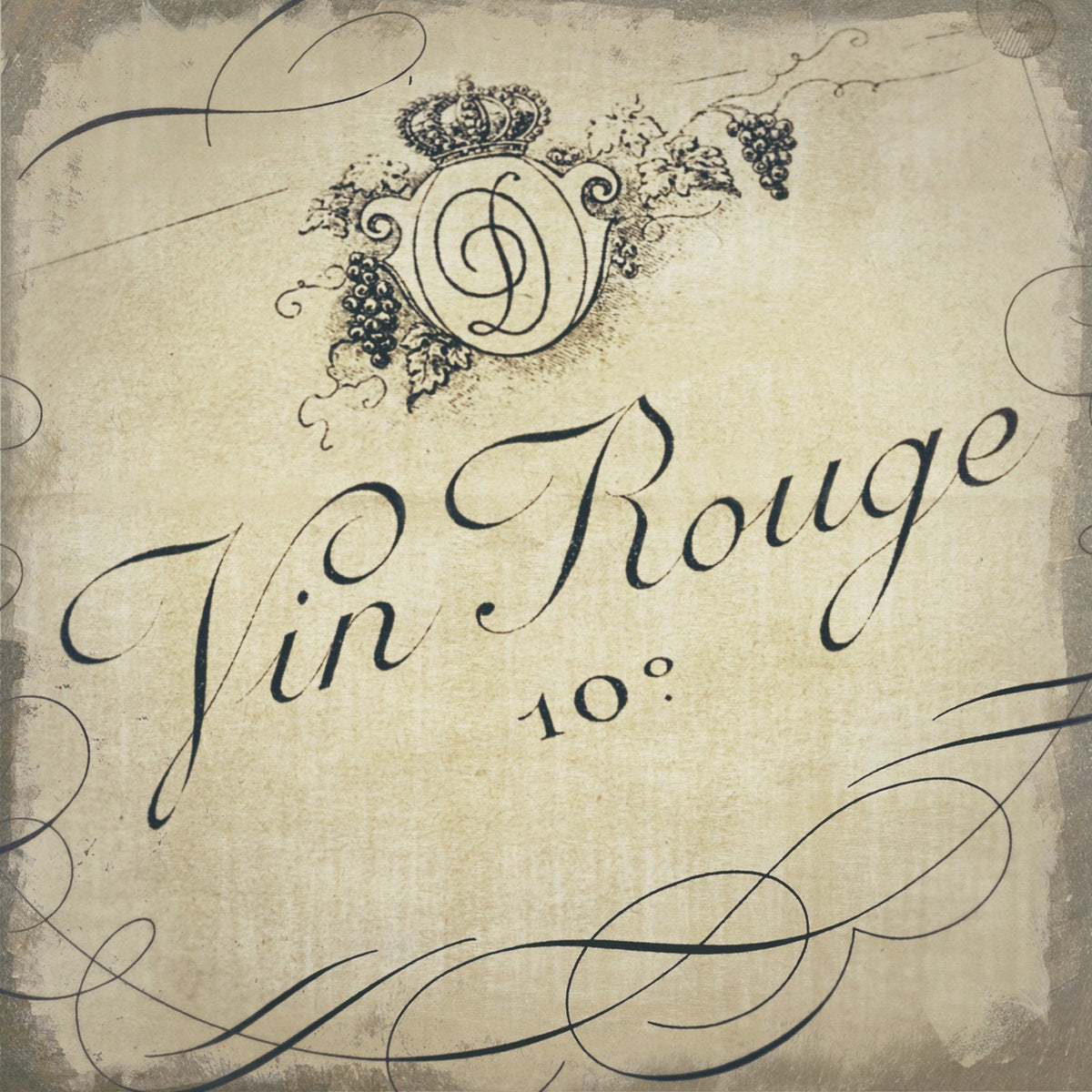 Marble Coasters - Lost & Found - Vin Rouge Label