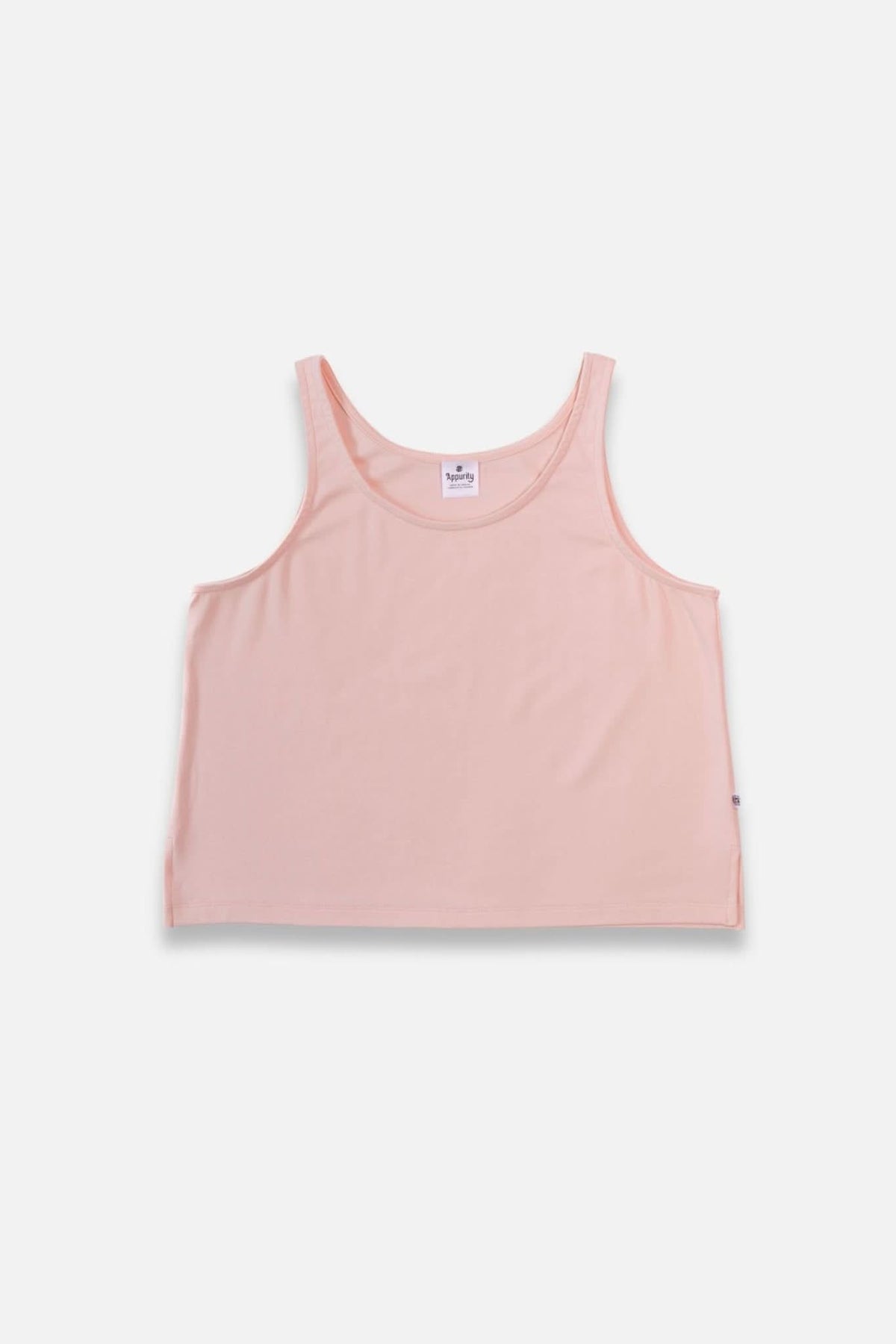 Ladies' Bamboo Cropped Tank | Rosewood