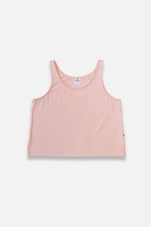 Ladies' Bamboo Cropped Tank | Rosewood