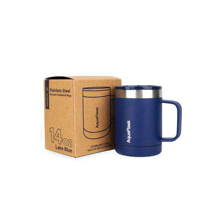 Mug Aquaflask isotherme avec couvercle et anse 415 ml (14 oz)
