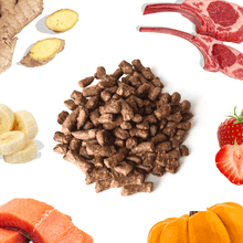 Friandises agneau et saumon