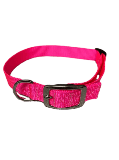 Flat Buckle Dog Collar (Adjustable)
