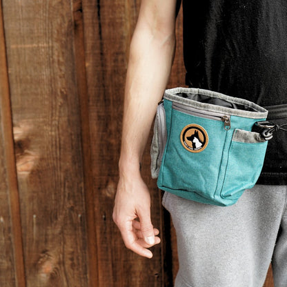Grande pochette à friandises - Sarcelle