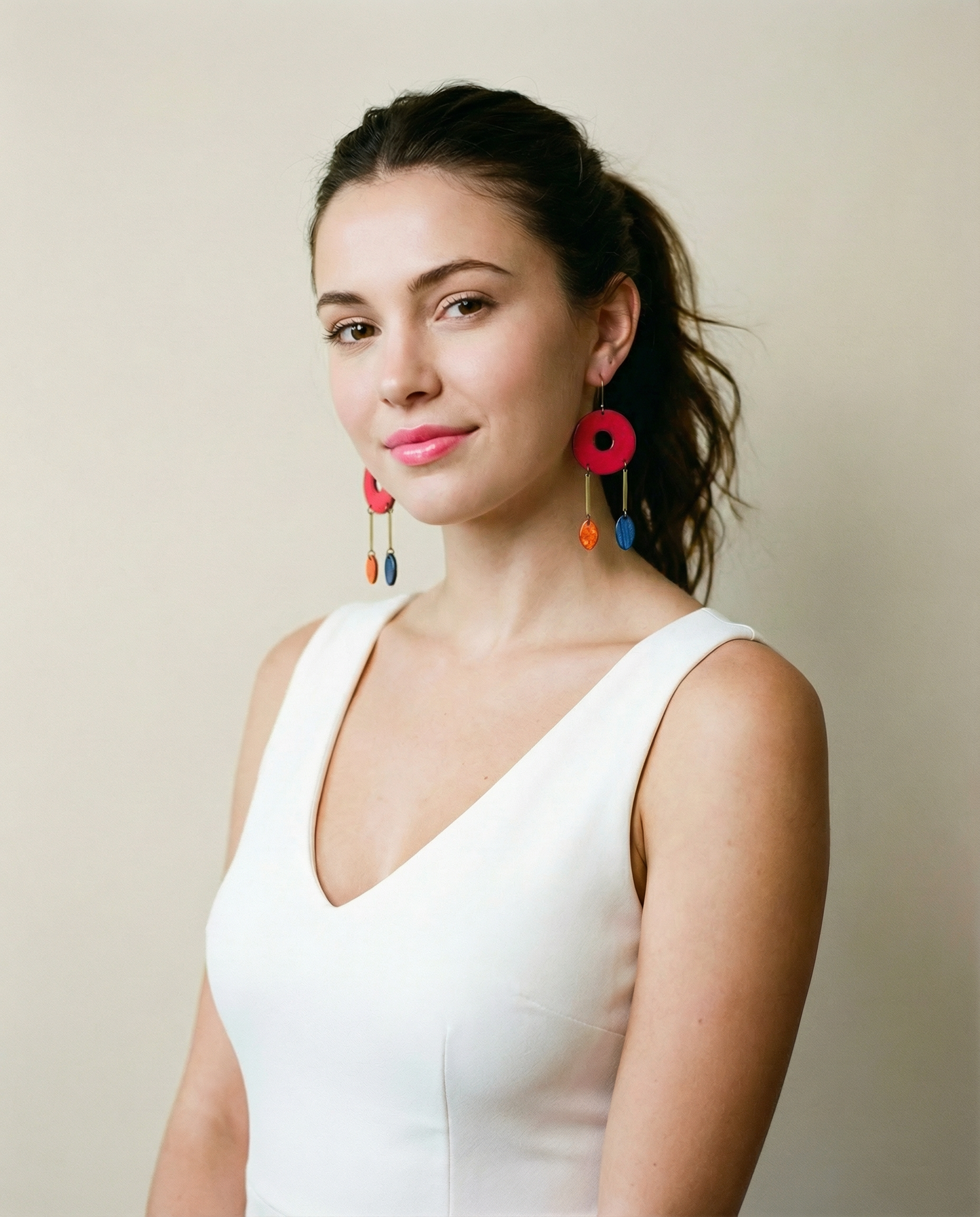 Grandes boucles d'oreilles pendantes extra longues, faites à la main – Boucles d'oreilles pendantes surdimensionnées