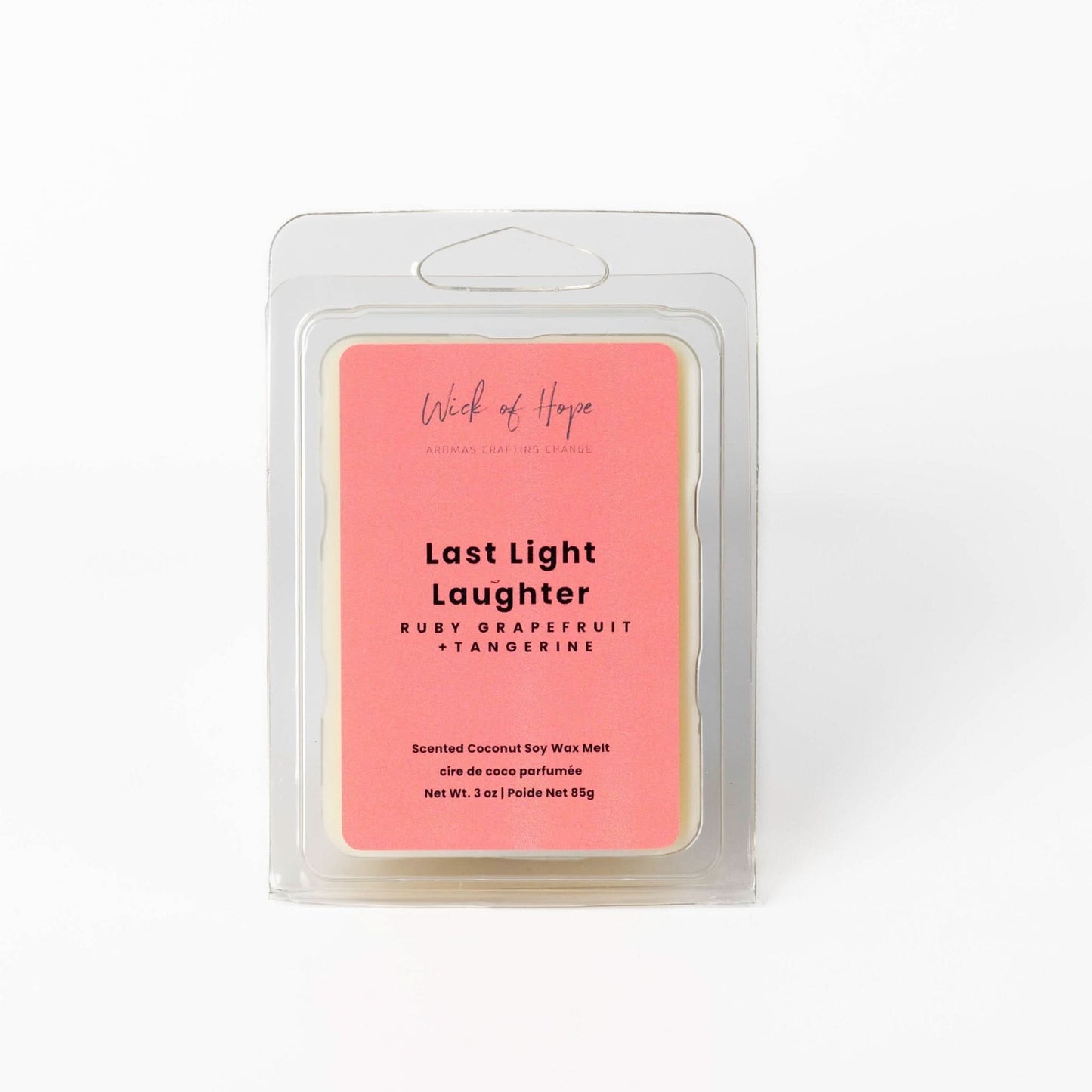 Last Light Laughter Wax Melt | Ruby Grapefruit + Tangerine