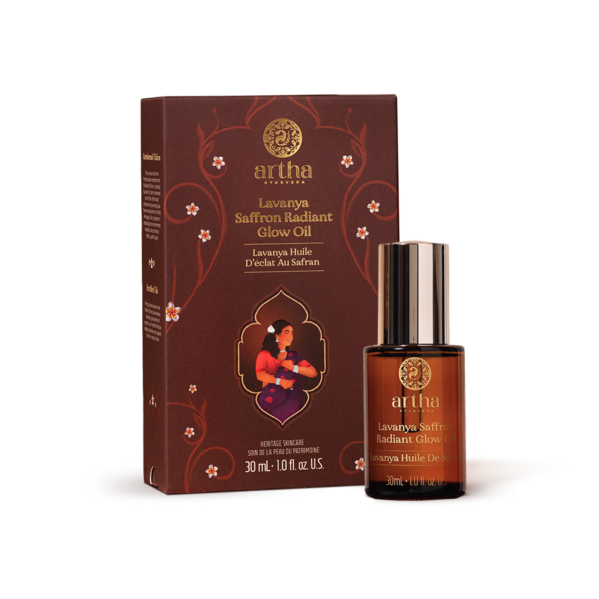 Lavanya Saffron Radiant Glow Oil (30 ml)