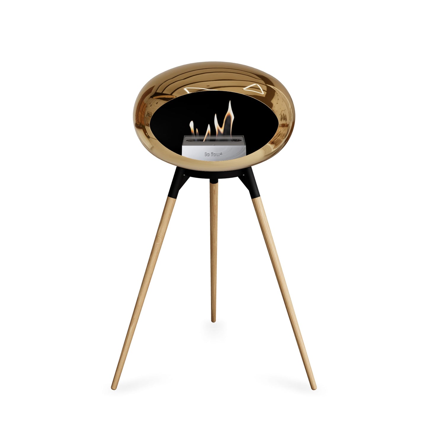 Le Feu Ground High Dome <br>Or Rose Chromé