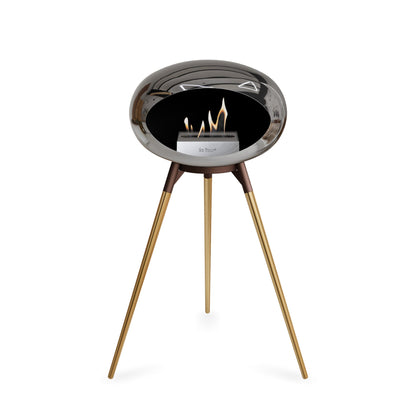 Le Feu Ground High Dome <br>Argent chromé
