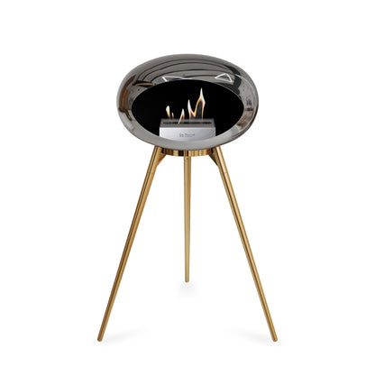 Le Feu Ground High Dome <br>Argent chromé